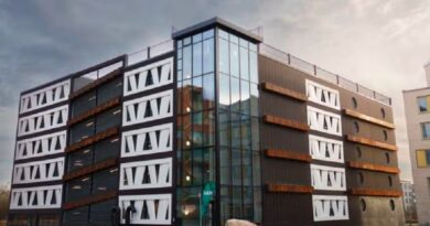 In Svezia &egrave; stato realizzato un parcheggio multipiano con pale eoliche dismesse