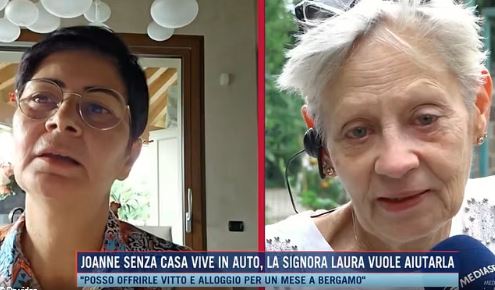 69enne vive in un&rsquo;auto a Milano, una signora di Bergamo la ospiter&agrave; in casa